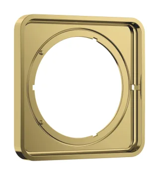 Hansgrohe Verlängerungsrosette AXOR ShowerSelect ID softsquare 5 mm polished gold optic , 13640990 13640990