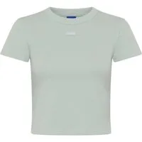 HUGO T-Shirt Baby Tee in verkürzter Länge