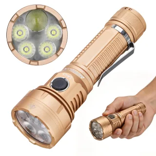 Astrolux® EA05 EDC Flashlight SFT42R + 4× HL2X-V LED 6200LM Super Bright USB-C Rechargeable Flashlight 586M Long Throw S