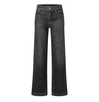 MAC - MAC JEANS - PALAZZO, Authentic comfort denim schwarz - Gr. - 32