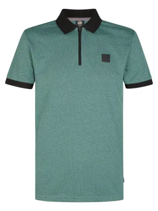Petrol Industries - Piqué Polo Turbo Herren - Grün