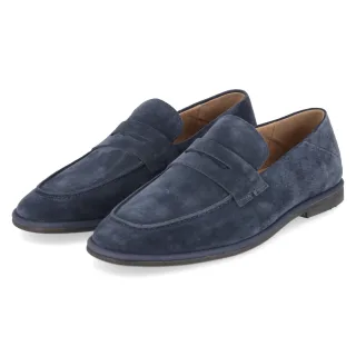 Copenhagen Shoes Loafer  Blau - Gr. 42 -  Textil und Synthetik