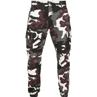 URBAN CLASSICS Cargohose Urban Classics Herren Camo Cargo Jogging Pants 2.0 (1-tlg)