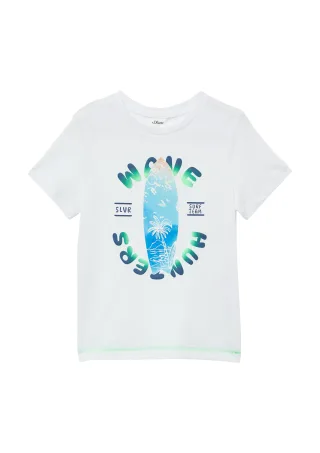 s.Oliver - T-Shirt weiß - Gr. - 122