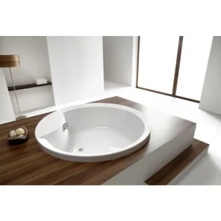 Hoesch Orlando Badewanne 6017.010 1600mm, weiss, rund
