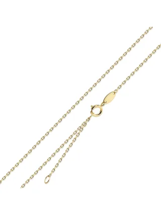 Fascination by Ellen K. Halskette 585/- Gelbgold Ankerkette 45/42 cm