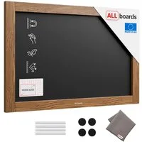 ALLboards Tafel ALLboards Kreidetafel Holzrahmen Schreibtafel Wandtafel