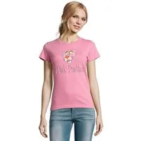 Blondie & Brownie T-Shirt Damen Pink Panther Rosarote Inspector Comic Cartoon