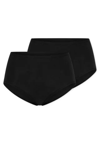 SCHIESSER - 2PACK Maxi schwarz - Gr. - 44