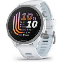 Garmin Forerunner 170 mit Silikonarmband 20 mm Smartwatch (3,048 cm/1,2 Zoll), Smarte GPS-Laufuhr für deinen Laufeinstieg