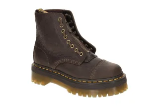 Dr. Martens 44348200 Sinclair Damen Stiefeletten dark brown robuste Plateau G...