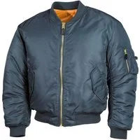 MFH Outdoorjacke US Pilotenjacke MA1, alphablau