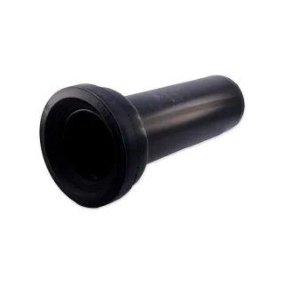 VitrA Zubehör Keramik WC-Spülrohrverlängerung mit Dichtung L: 310 mm D: 90 mm Schwarz,436136YP1TE 436136YP1TE