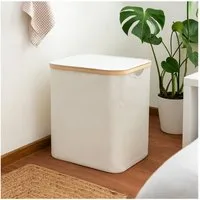 HTI-Living Aufbewahrungsbox Wäschebehälter mit Deckel Aufbewahrungsbox (Stück, 1 St., Aufbewahrungsbox), Ordnungsbehälter Ordnungsbox Wäschesammler