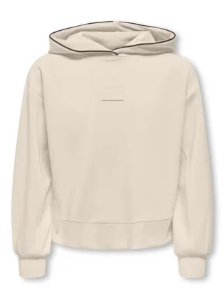 KIDS ONLY - KOGADA LS DETAILED HOOD SWT Whitecap Gray - Gr. - 164