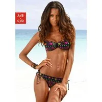 Buffalo Bandeau-Bikini bunter Ethnodruck
