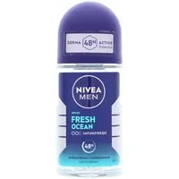 Nivea Deo-Roller NIVEA Men Fresh Ocean Deo Roll On 50ml Deodorant für Herren 48h Schutz