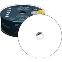 BD-R Dual Layer 50 GB, Blu-ray-Rohlinge 6-fach, 25 Stück