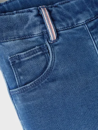 NAME IT - NMFSALLI SLIM DNM LEGGING 1380-TO NOOS medium blue denim - Gr. - 92