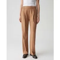 OPUS PANTS Stoffhose MACIE VIBE mit Komfortbund Wide Leg, Long, Bügelfalten