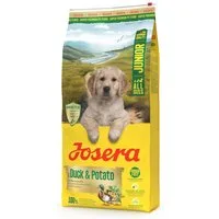 Josera Ente & Kartoffel Junior 12,5kg, Trockenfutter für: Hunde, Junior All Size, für wachsende Hunde aller Größen