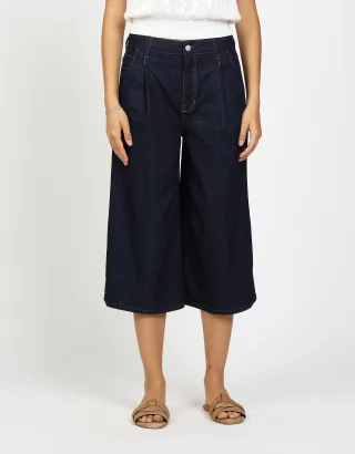 GANG - 94WANDA CULOTTE - wide fit prewashed - Gr. - 26