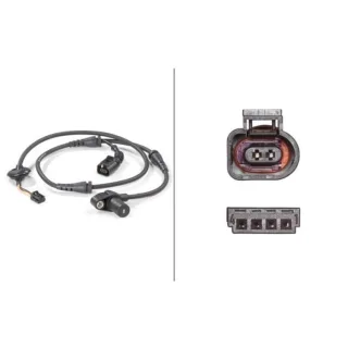 Hella Sensor f?r Raddrehzahl Audi A4 Seat Exeo 6PU012806-171