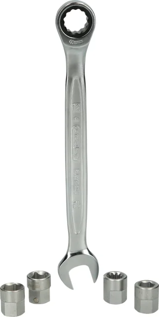 KS Tools Bremskolben Spezial-Steckschlüssel-Satz für WABCO und Knorr Scheibenbremsen, 5-tlg - 460.2615