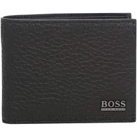 BOSS Geldbörse Manprio Herren Portemonnaie aus Echtleder mit Münz- & Kartenfächern, inkl. Geschenkbox