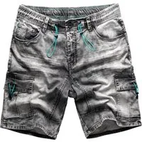 SUBLEVEL Shorts Sweat Shorts Jeans Kurze Hose Bermuda Sweatpants