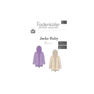 Fadenkäfer Schnitt "Jacke Ruby" für Damen