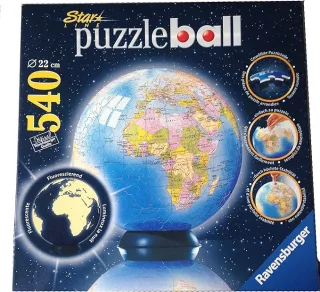 Ravensburger Puzzleball 11203 - Erdkugel Starline [540 Teile]