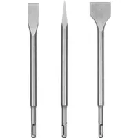kwb Flachmeißel kwb 247190 Meißel-Set 3teilig Gesamtlänge 250 mm SDS-Plus 1 Set