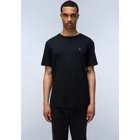 Napapijri T-Shirt SALIS SS SUM SHARK SKIN HCB Kurzarm, mit Rundhalsausschnitt, unifarben, aus Baumwolle