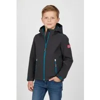 TROLLKIDS Softshelljacke Kids Trollfjord Jacket Langarm-Design, mit Reißverschluss, wärmeisolierend