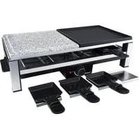 Multi-Raclette RC 108 edelstahl/schwarz