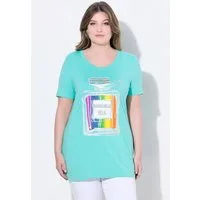 MIAMODA T-Shirt T-Shirt A-Linie Flakon-Motiv