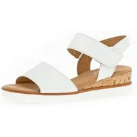 Gabor GENUA Sandalette, Sommerschuh, Sandale, Keilabsatz, mit Klettverschluss, Weite G