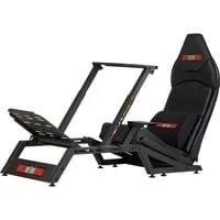 F-GT Rennsimulator-Cockpit, Sim Rig schwarz