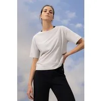 Mey T-Shirt Mey Damen T-Shirt Serie Natural Uni T-Shirt (1-tlg)