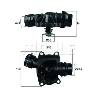 Behr Thermostat mit Dichtung BMW Hyundai Land Rover Opel