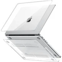 CLM-Tech Laptop-Hülle 14 Zoll, für MacBook Pro M5 M4 M3 M2 M1 - kristallklare Hartschale