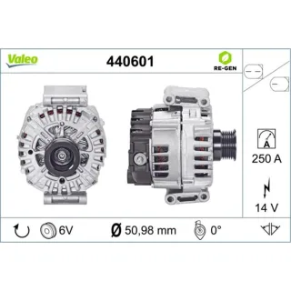 Valeo Lichtmaschine Mercedes S-Klasse W222 440601