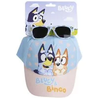 Cerda Baseball Cap Bluey Kinder-Set Cap & Sonnenbrille 51 cm mit UV-Schutz