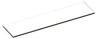 Keuco Glasabl. Lumos Ersatzteil SPS 90110 re. 455x112x6mm, 90110000009 90110000009
