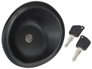 Tankdeckel Deckel + 2x Schlüssel für Peugeot 206 ab 1998-