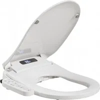 HOROW Dusch-WC-Sitz Smart Toilettensitz WC Bidet mit Düse, Elektrischer Dusch WC Sitz (WC Sitz, Toilettensitz), Absenkautomatik, zurReinigung abnehmbar