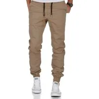 REPUBLIX Stretch-Hose AVILA Herren Basic Jogger Hose Chino mit Kontrast