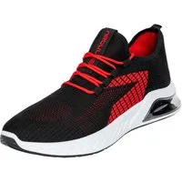 Nebulus ROYAL, P6046 - Herren, schwarz-rot, 44 Sneaker
