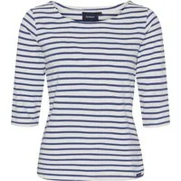 Sea Ranch 3/4-Arm-Shirt Marina Damen 3/4-Arm-Shirt Marina Streifen & U-Boot-Ausschnitt - UV-Schutz